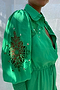 Emerald Broderie Mini Dress
