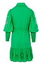 Emerald Broderie Mini Dress