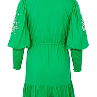 Thumbnail for Emerald Broderie Mini Dress - nfd-demo-dev
