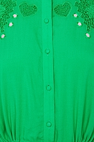 Thumbnail for Emerald Broderie Mini Dress - nfd-demo-dev