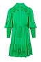 Emerald Broderie Mini Dress
