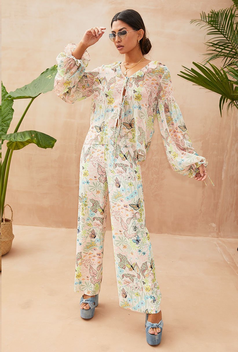 English Garden Frill Top - nfd-demo-dev