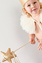 Florence and Bunny Kids Gold Sequin Crown and Wand