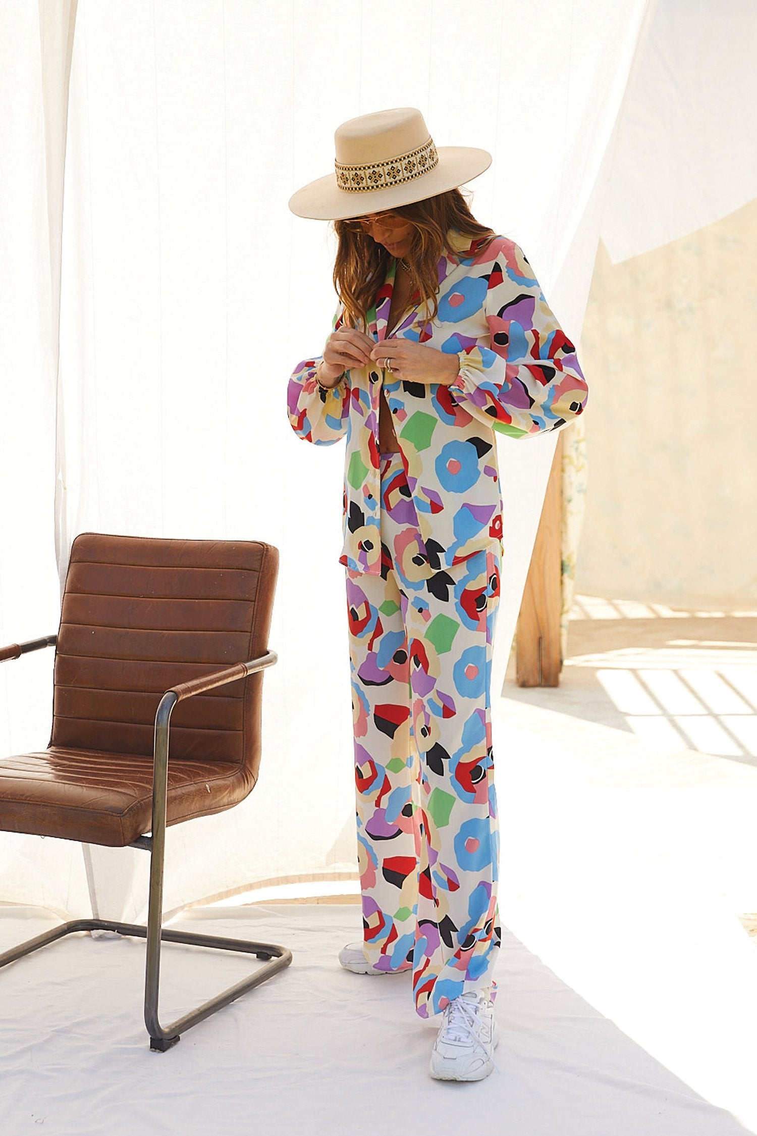 Freya Print Trouser - nfd-demo-dev