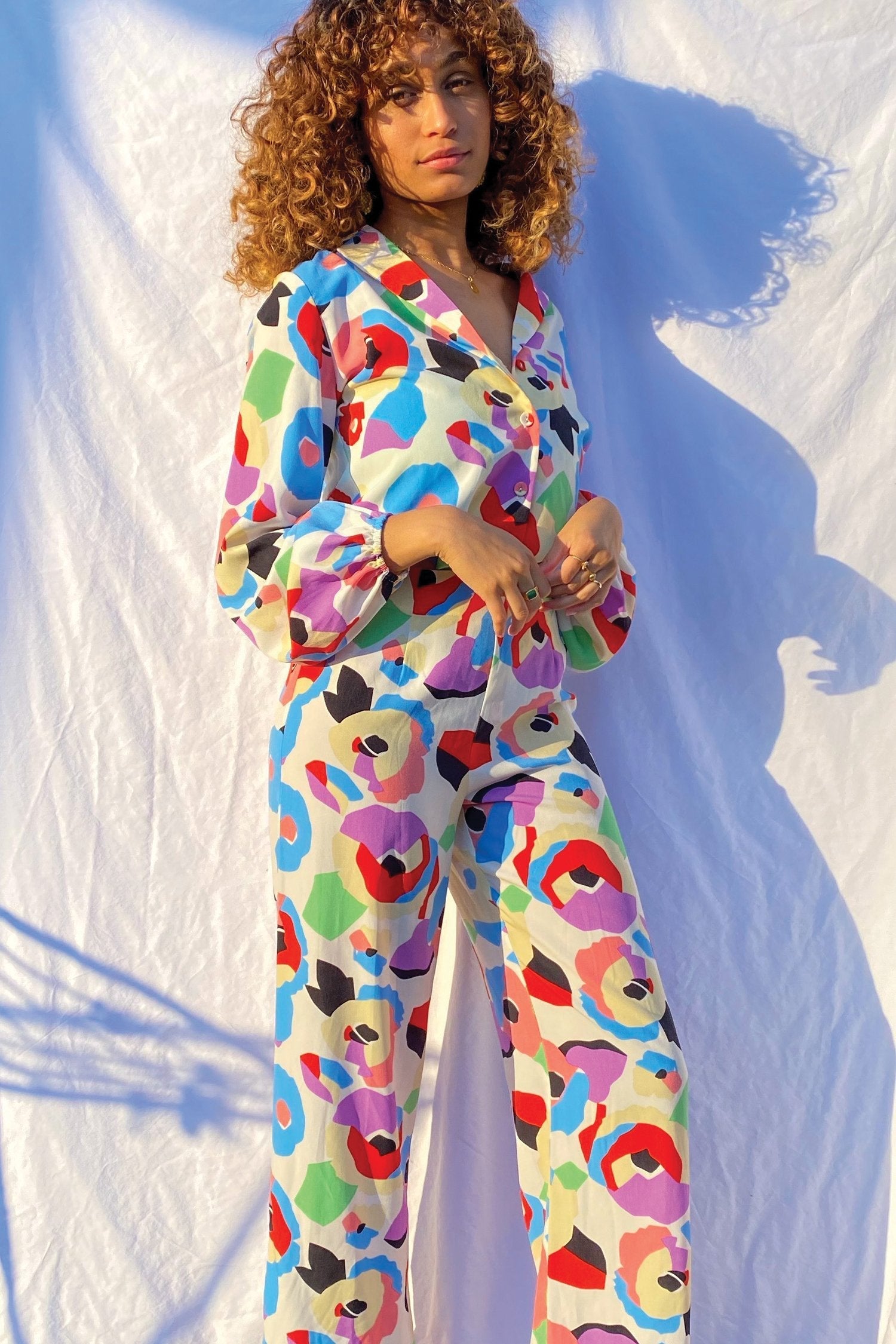 Freya Print Trouser - nfd-demo-dev