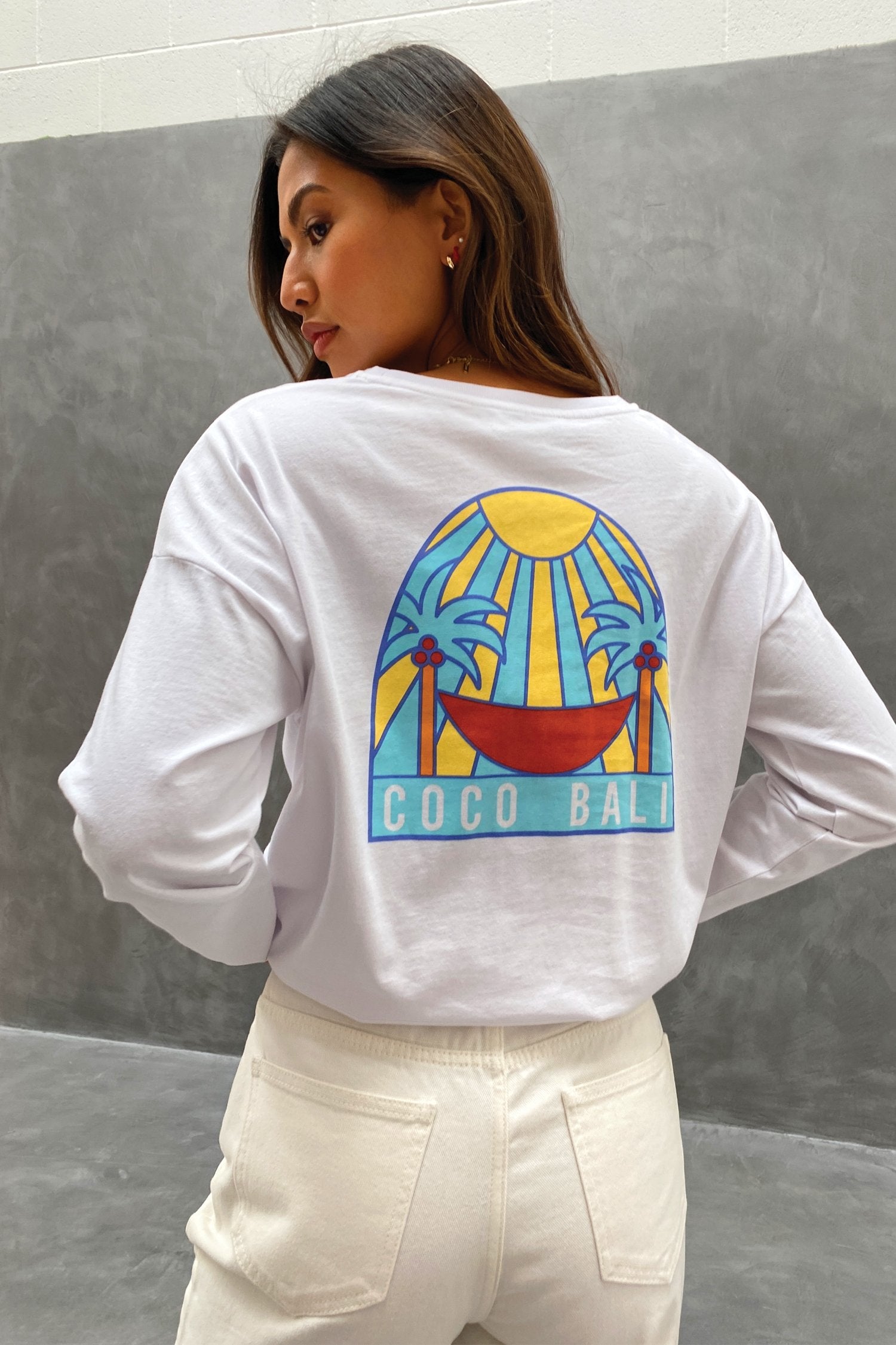 Fruit Sticker Long Line Tee - nfd-demo-dev