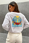 Fruit Sticker Long Line Tee