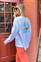 Fruit Sticker Long Line Tee