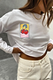 Fruit Sticker Long Line Tee