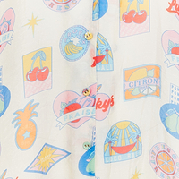 Thumbnail for Fruit Sticker Oversized Shirt - nfd-demo-dev