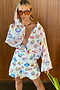 Fruit Sticker Oversized Shirt