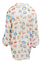 Fruit Sticker Oversized Shirt - Curve