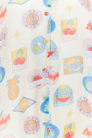 Thumbnail for Fruit Sticker Oversized Shirt - Curve - nfd-demo-dev