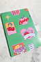 Fruit Sticker Print Notebook