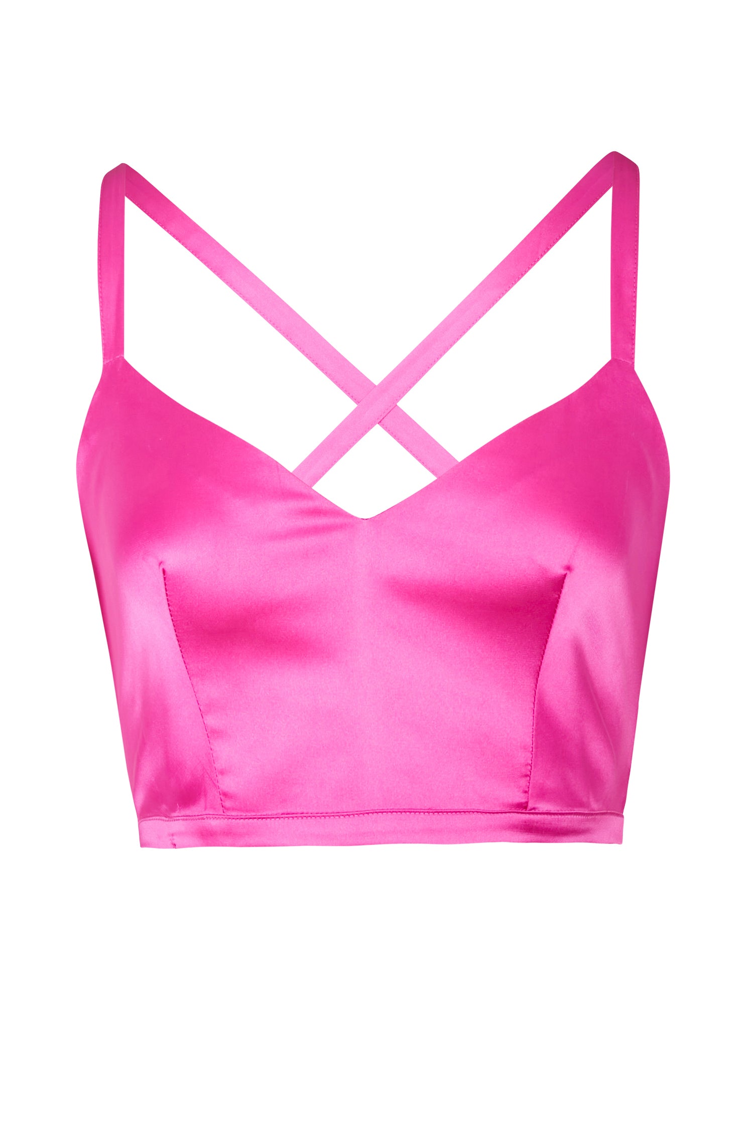 Fuchsia Crop Top - nfd-demo-dev