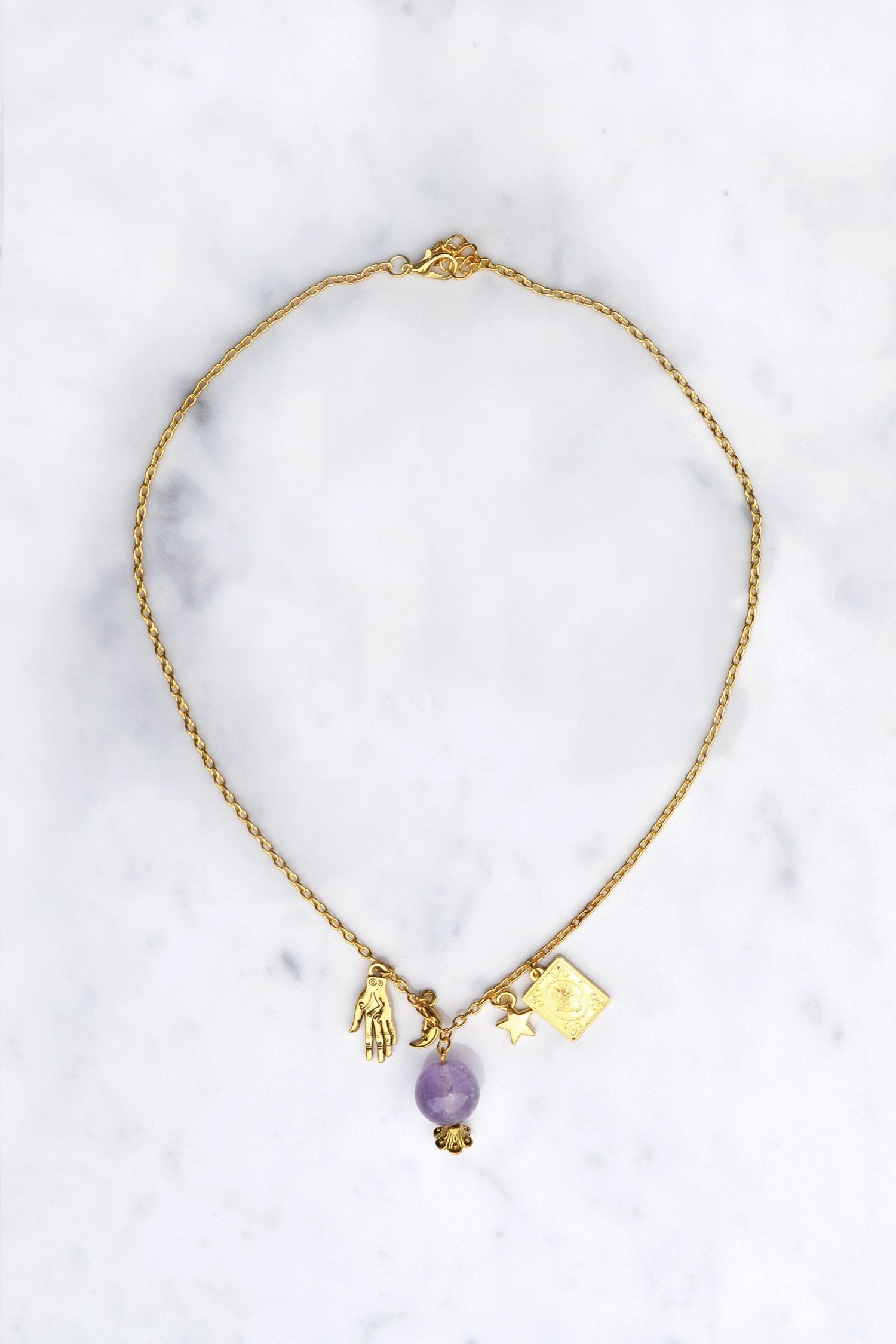 Gold Charm Necklace - nfd-demo-dev