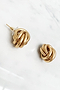 Gold Cluster Earrings