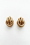 Gold Cluster Earrings