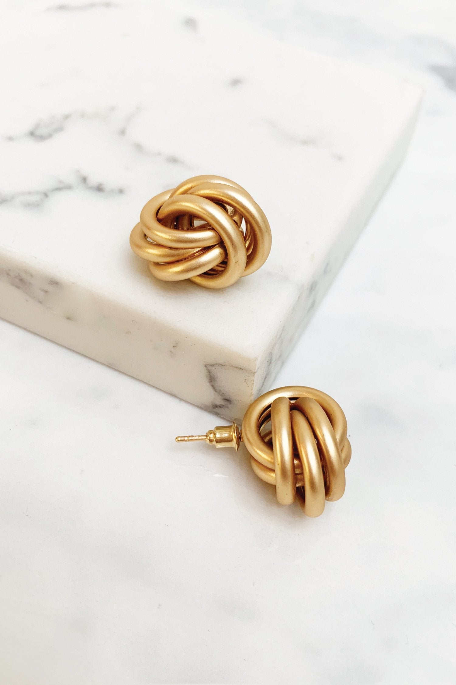 Gold Cluster Earrings - nfd-demo-dev
