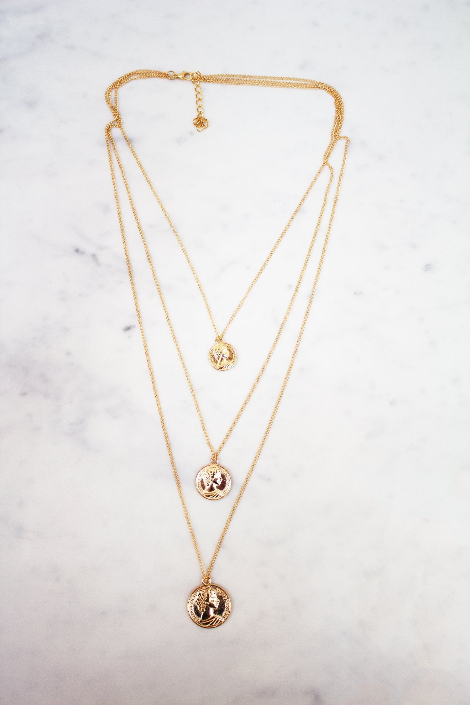 Gold Coins Necklace - nfd-demo-dev