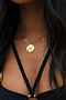 Gold Eye Necklace