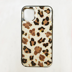 Gold Glitzy Leopard IPhone case - nfd-demo-dev