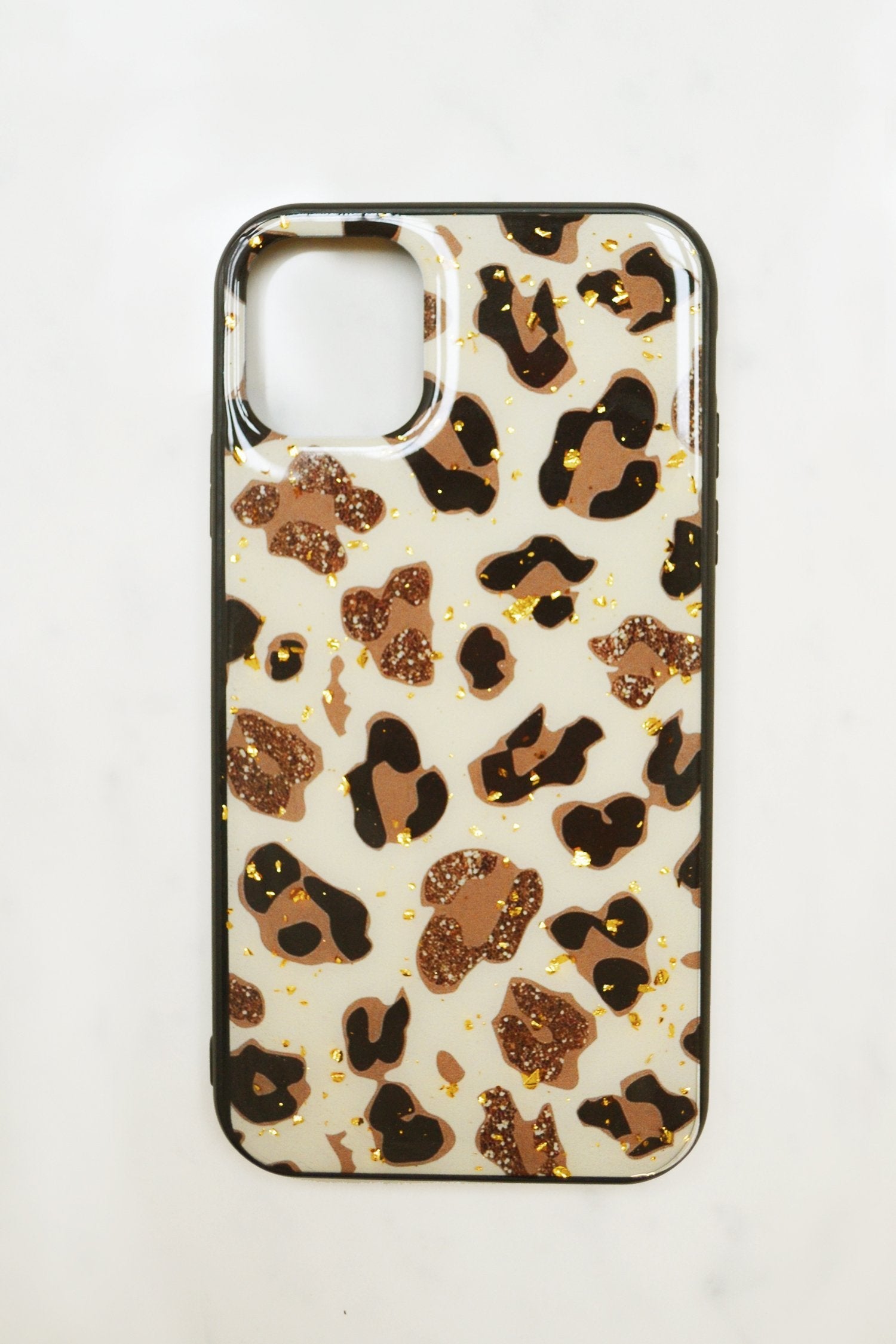 Gold Glitzy Leopard IPhone case - nfd-demo-dev