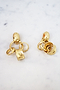 Gold Multi Ring Earrings