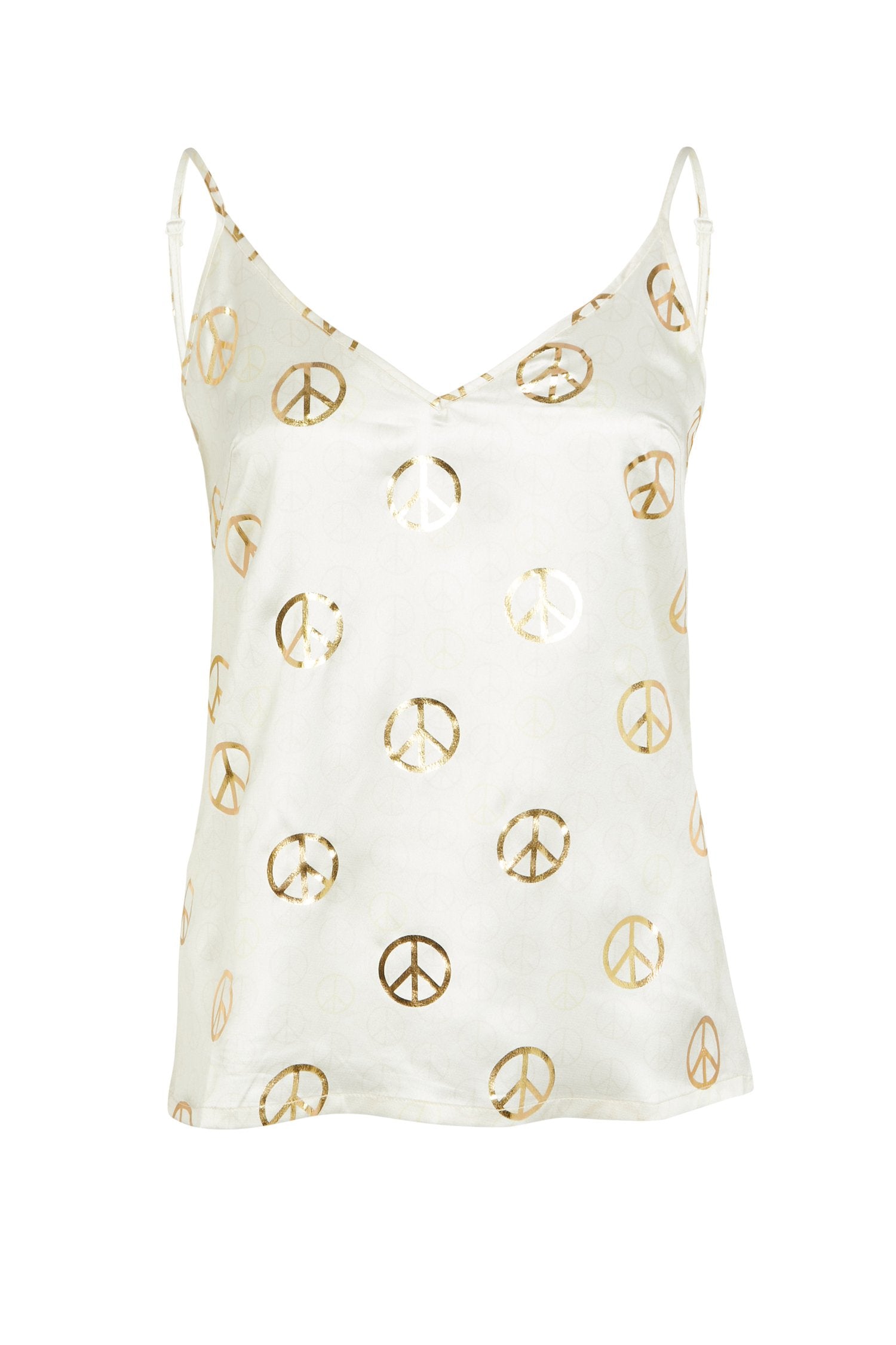 Gold Peace Cami Top - nfd-demo-dev