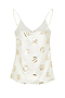 Gold Peace Cami Top