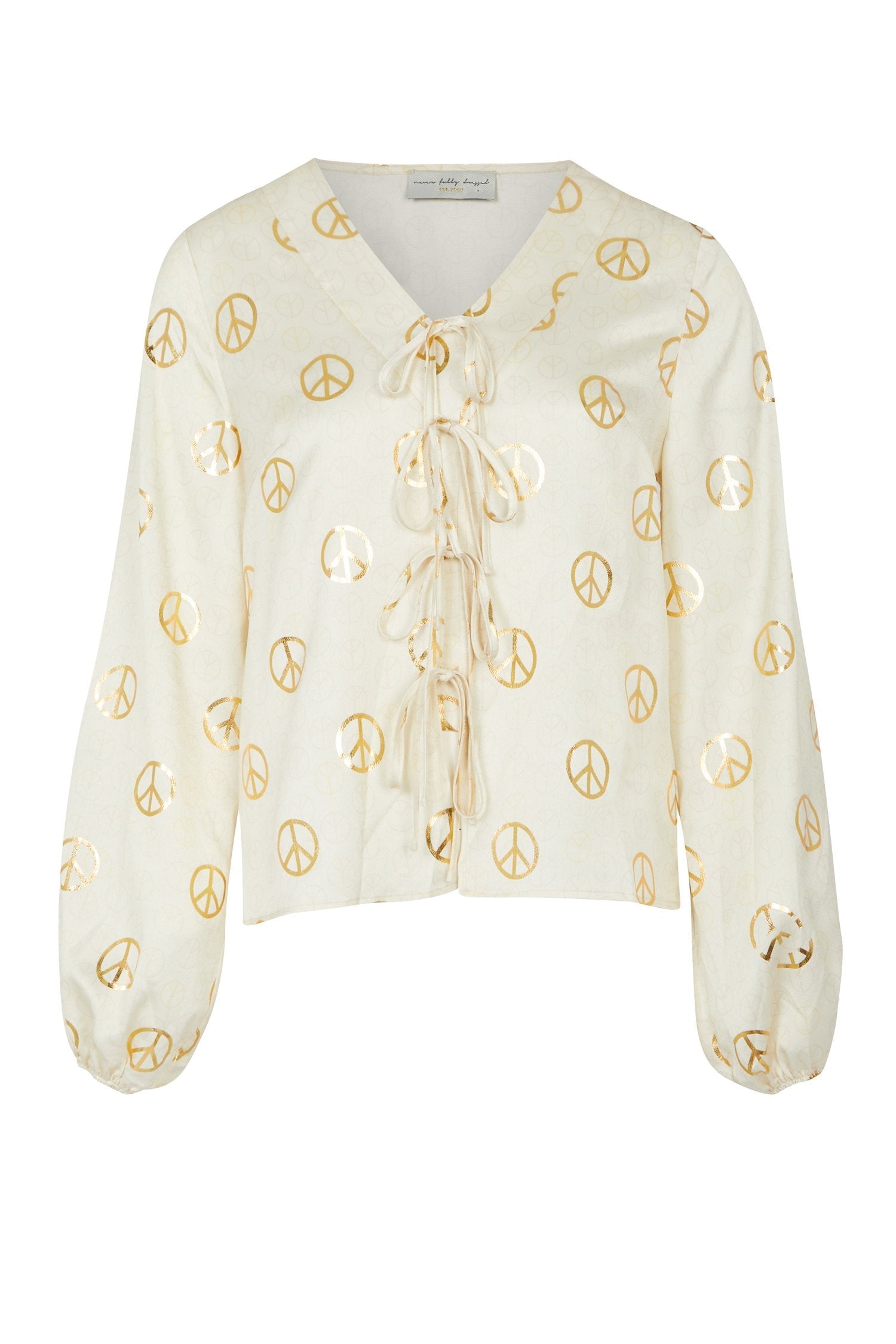 Gold Peace Frill Top - Curve - nfd-demo-dev