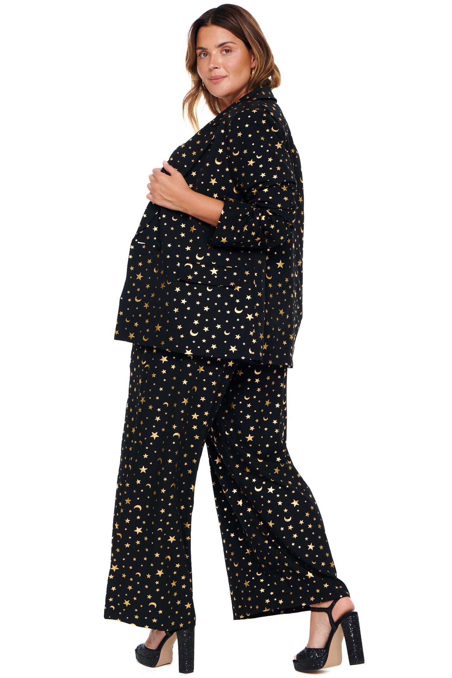 Gold Stella Star Trouser - nfd-demo-dev