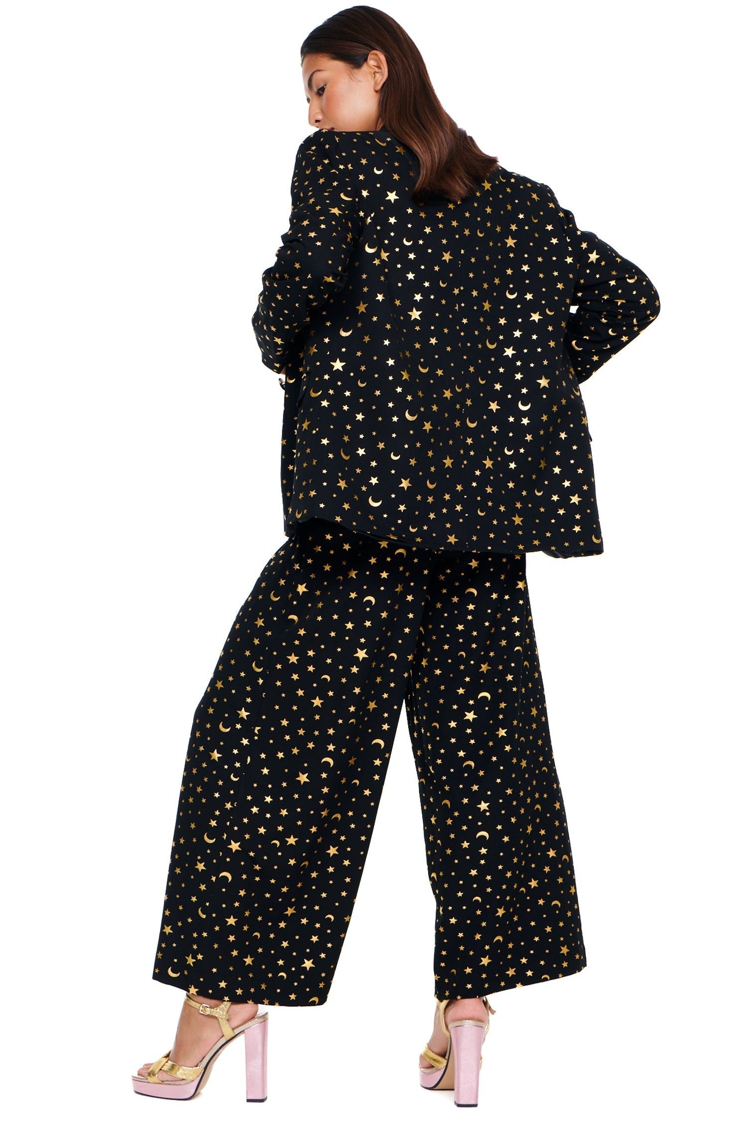Gold Stella Star Trouser - nfd-demo-dev