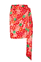 Grapefruit Mini Jaspre Skirt
