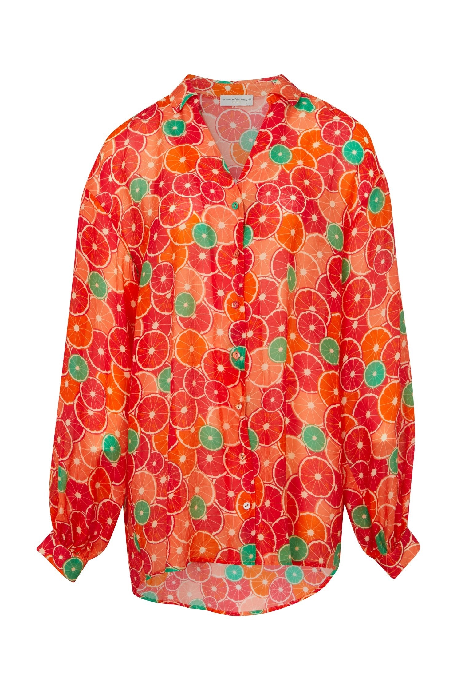 Grapefruit Oversized Shirt - nfd-demo-dev