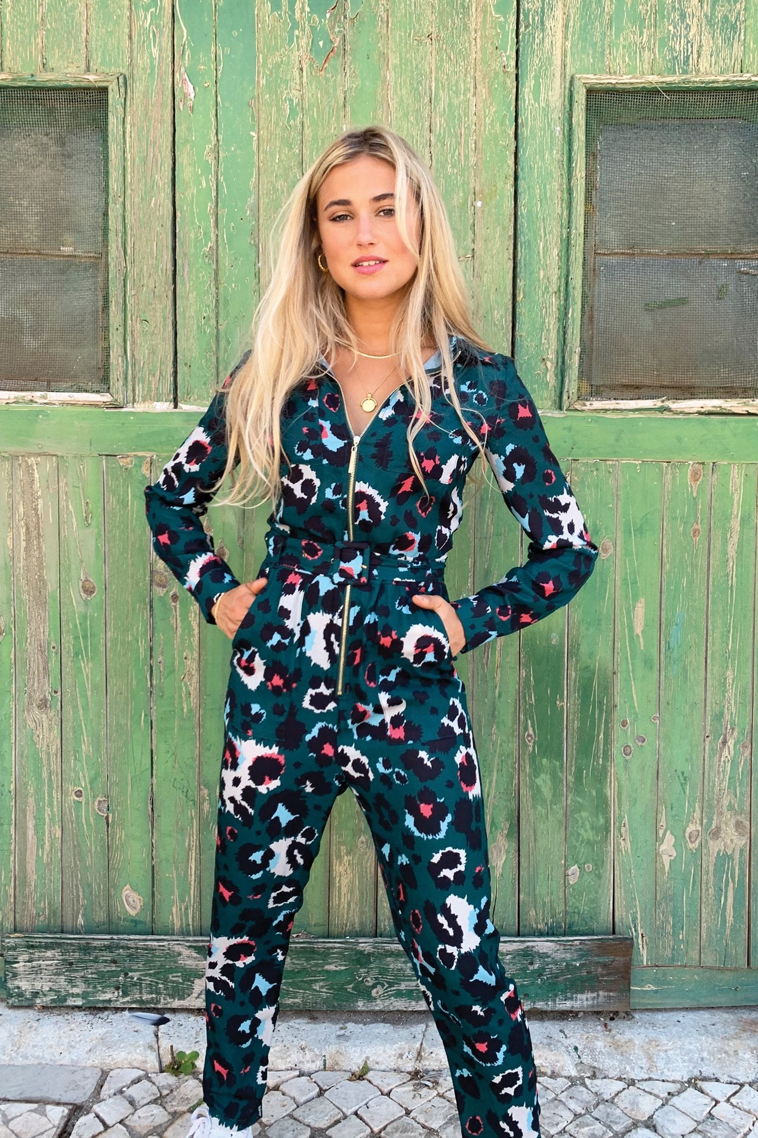 Green Ezra Jumpsuit - nfd-demo-dev