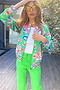 Green Fruit Sticker Bomber