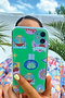 Green Fruit Sticker Print IPhone Case