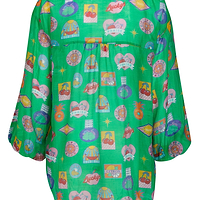 Thumbnail for Green Fruit Sticker Shirt - nfd-demo-dev