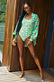 Green Fruit Sticker Swimsuit