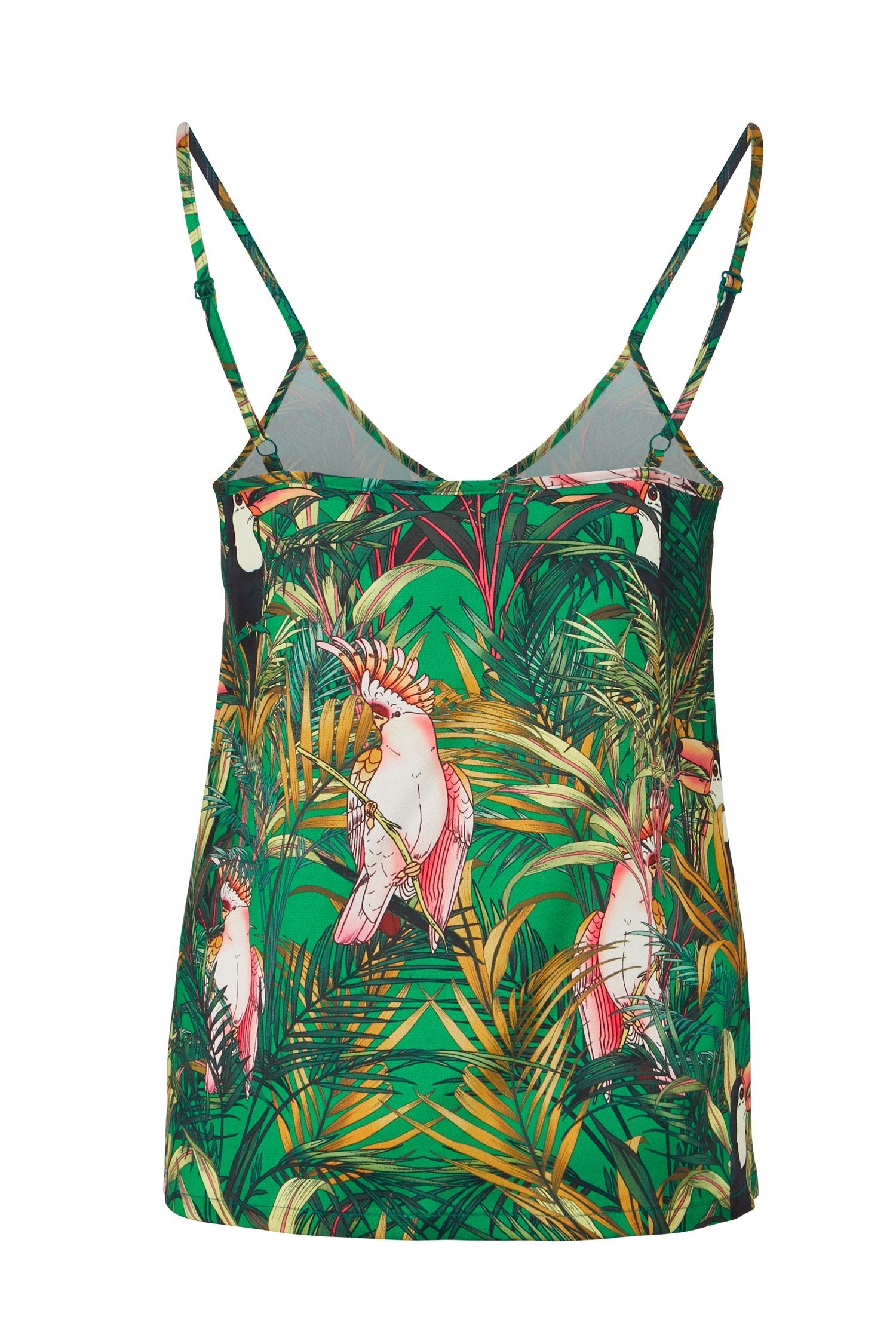 Green Parrot Cami Top - nfd-demo-dev