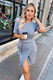Grey Marl Mini Knit Dress