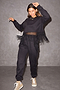 Hadley Black Jogger