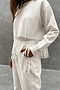 Hadley Cream Sweat