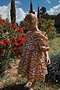 NFD Kids Baby Doll Rainbow Midi Dress