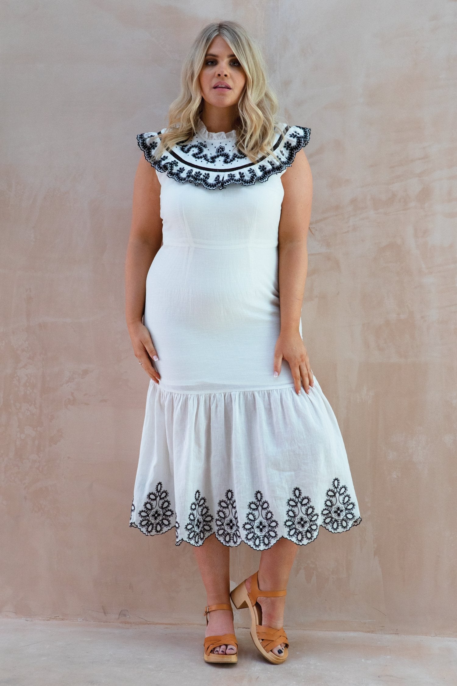 Indie Embroidered Dress - Curve - nfd-demo-dev