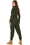 Khaki Knit Jumpsuit