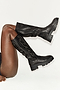 Leather Black Studded Boot