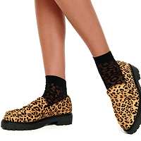 Thumbnail for Leather Leopard Loafer - nfd-demo-dev