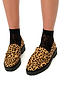 Leather Leopard Loafer